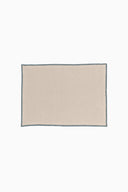 Linen Grey Needled Placemat Set