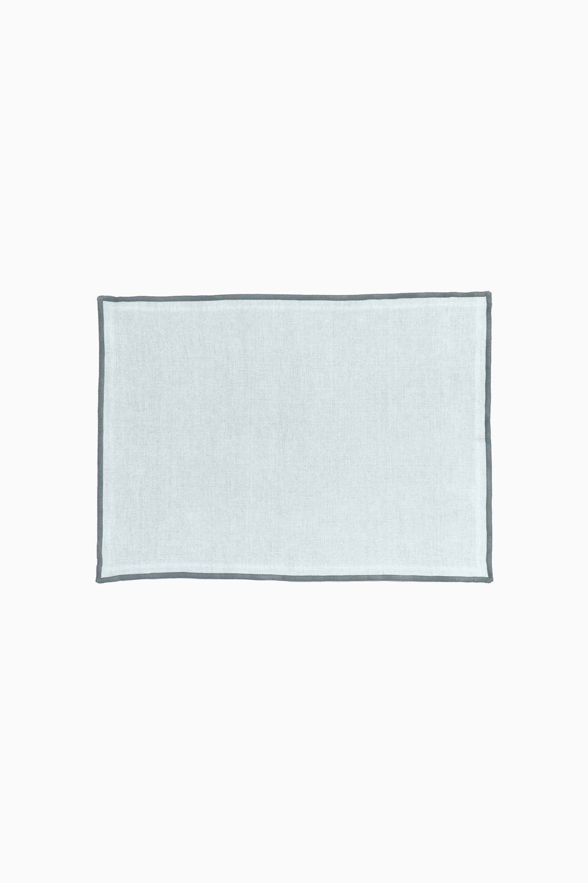 Linen Grey Needled Placemat Set