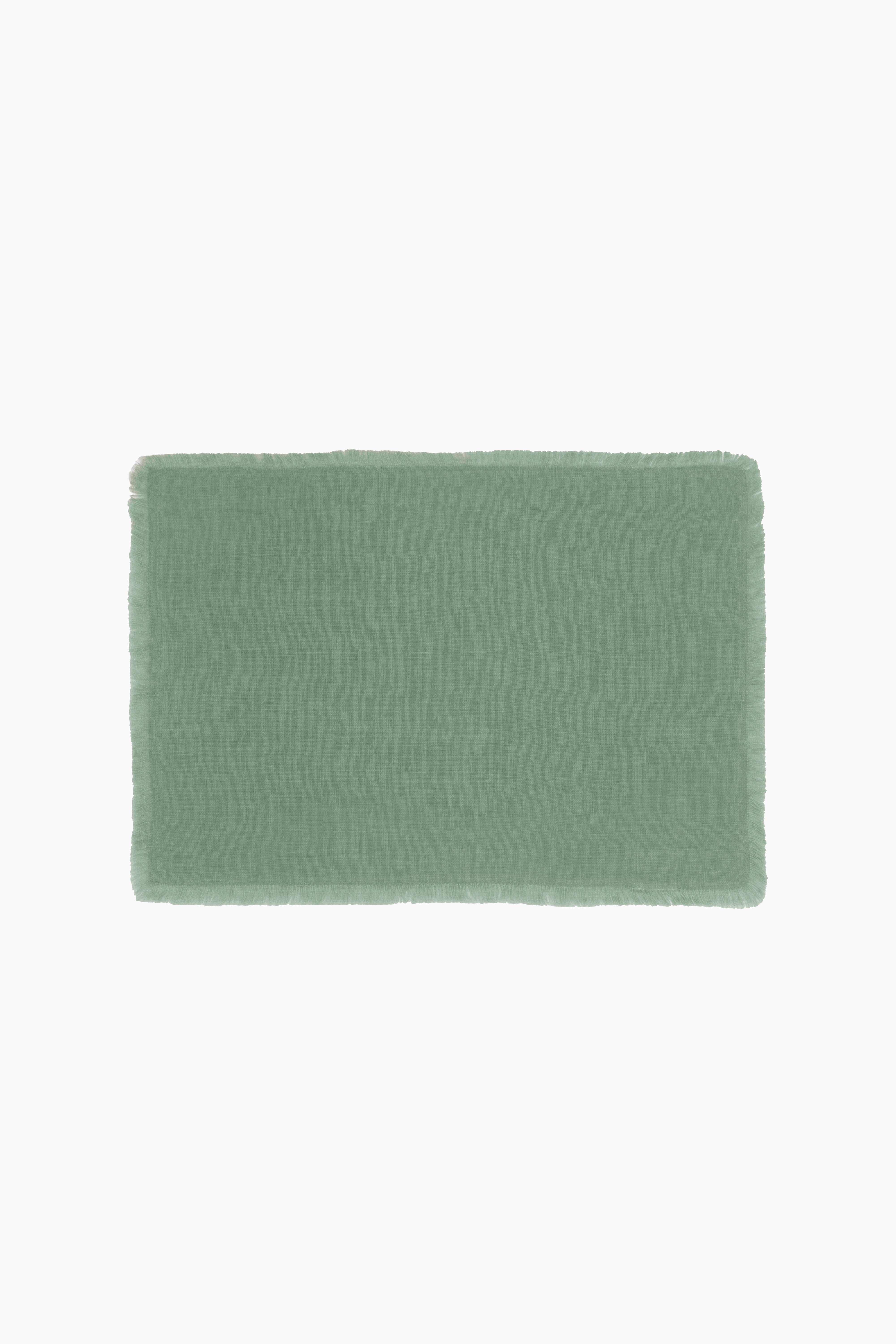 Linen Fringe Me Good Placemat Set
