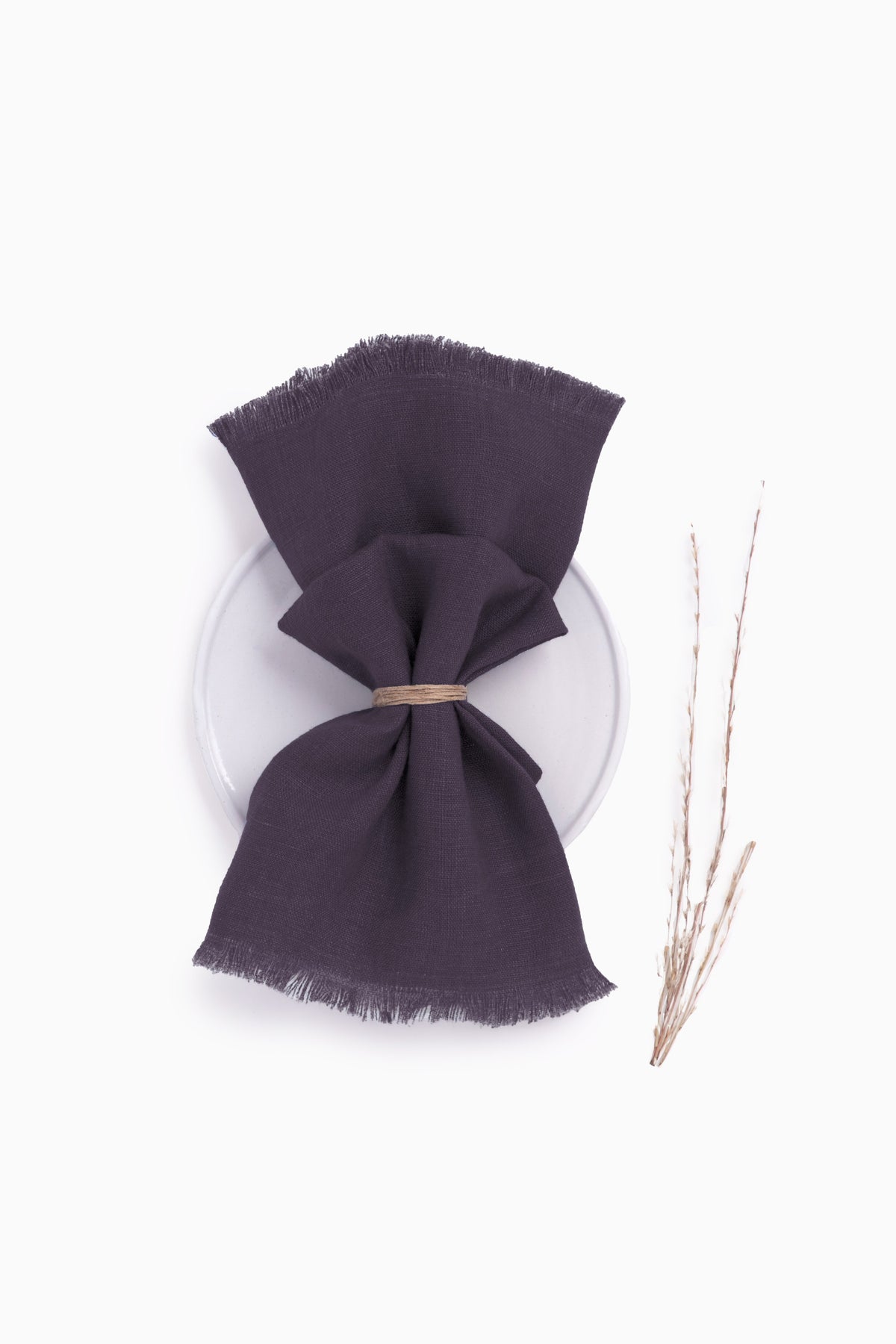Linen Fringe Me Good Napkin Set