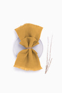 Linen Fringe Me Good Napkin Set