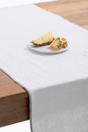 Linen Grey Needled Table Runner