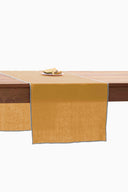 Linen Grey Needled Table Runner