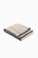 Linen Grey Needled Tablecloth