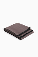Linen Black Needled Tablecloth