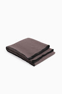 Linen Black Needled Tablecloth
