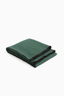 Linen Black Needled Tablecloth