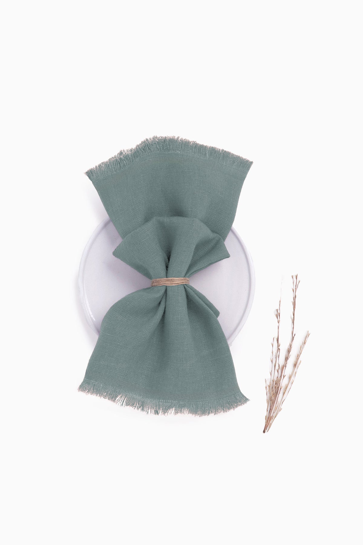 Linen Fringe Me Good Napkin Set