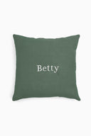 Linen Personalized Cushion Cover