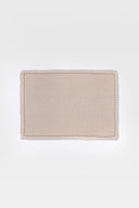 Linen Fringe Me Kantha Placemat Set