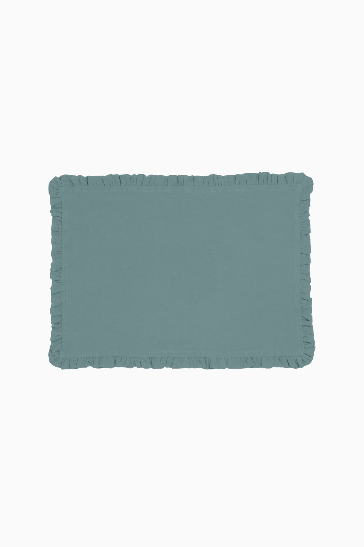 Linen Ruffle Medley Placemat Set
