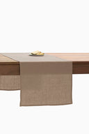 Linen Slumber Solid Table Runner