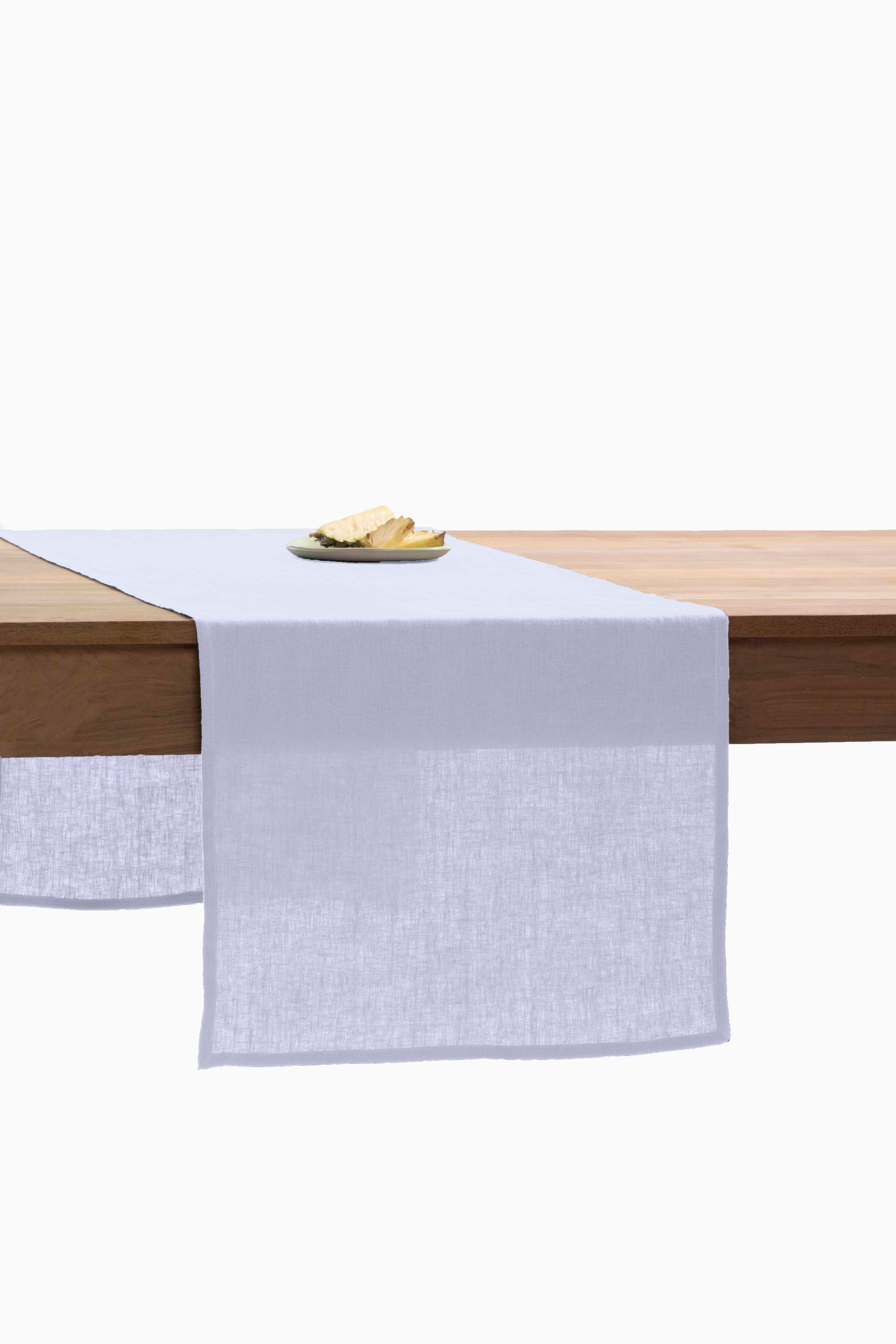 Linen Slumber Solid Table Runner