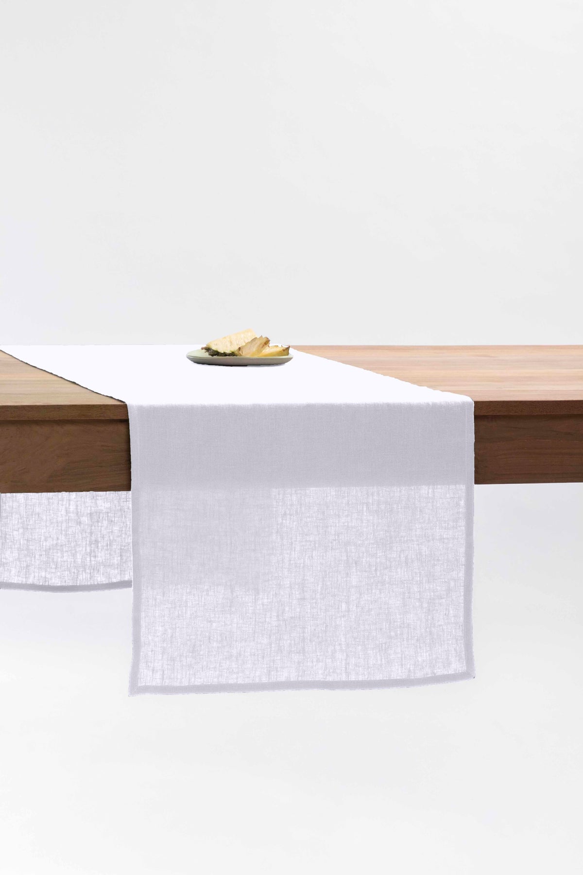 Linen Slumber Solid Table Runner
