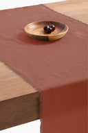 Linen Fringe Me Good Table Runner