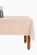 Linen Fringe Me Good Tablecloth