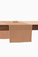 Linen Natural Needled Table Runner