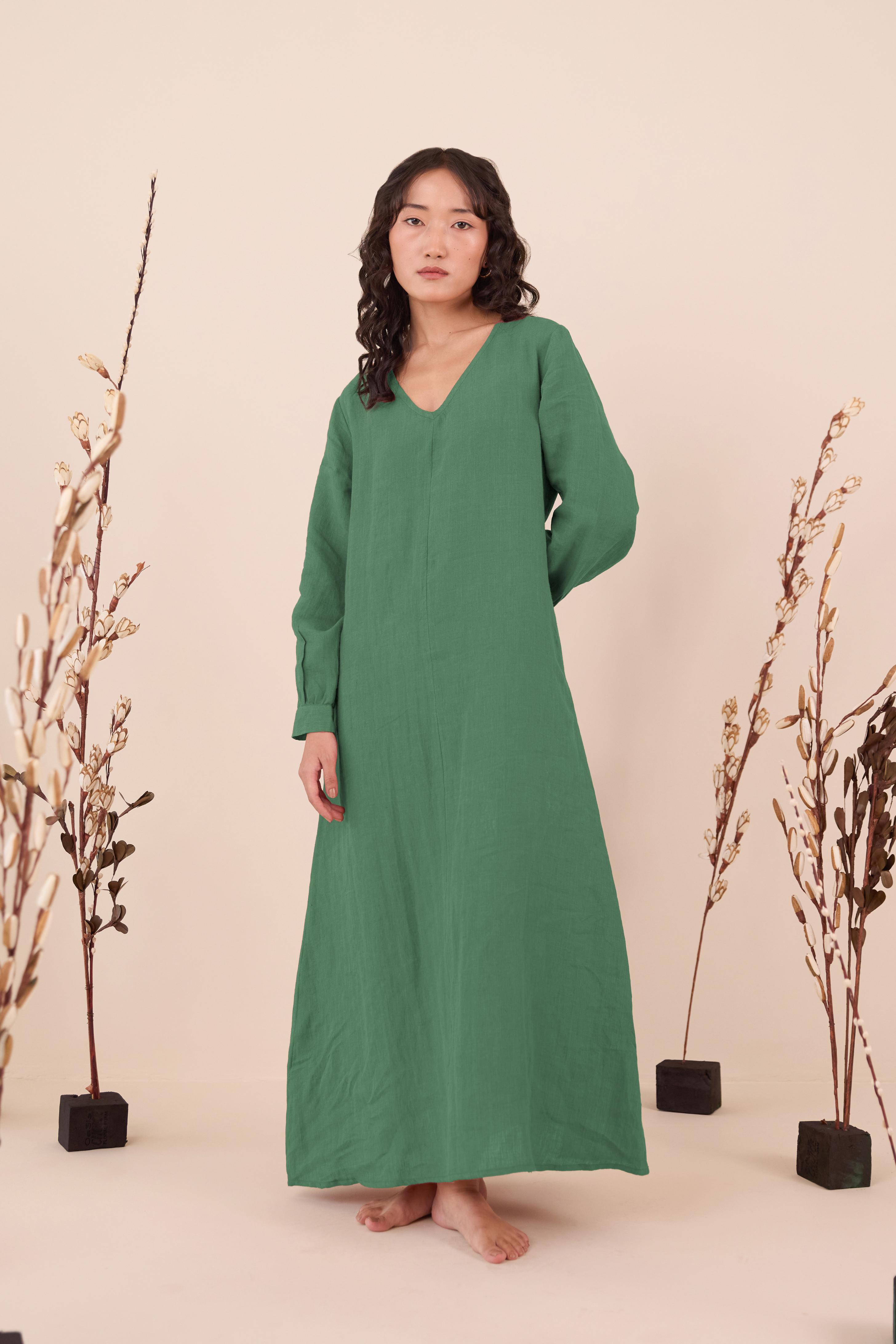 Linen Della Dress