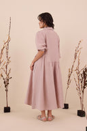 Linen Magnolia Dress