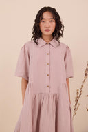 Linen Magnolia Dress