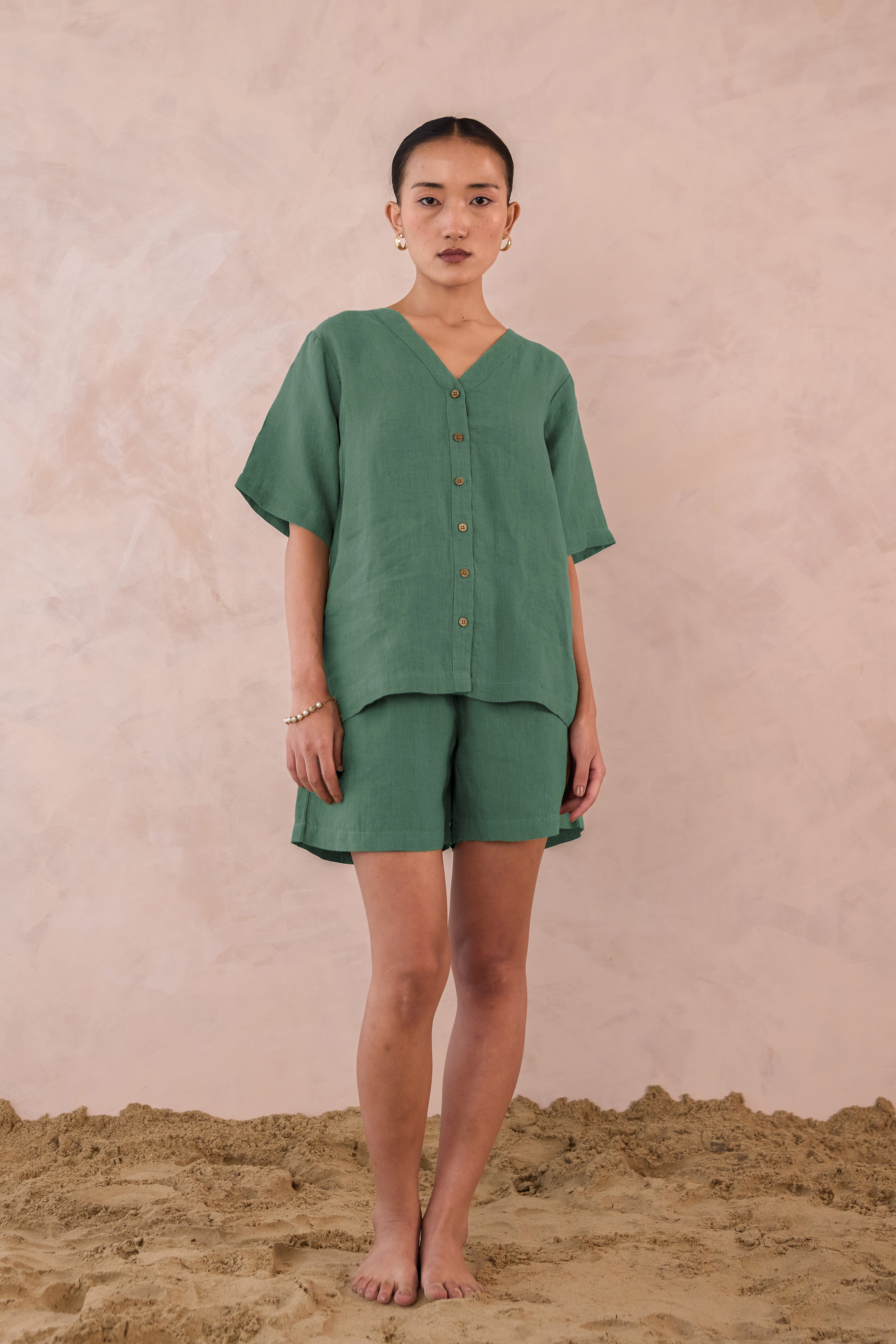 Linen Meliana Co-ord Set