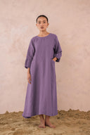 Linen Peach Dress