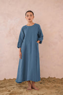 Linen Peach Dress