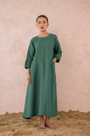 Linen Peach Dress