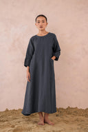 Linen Peach Dress