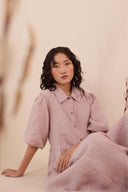 Linen Magnolia Dress