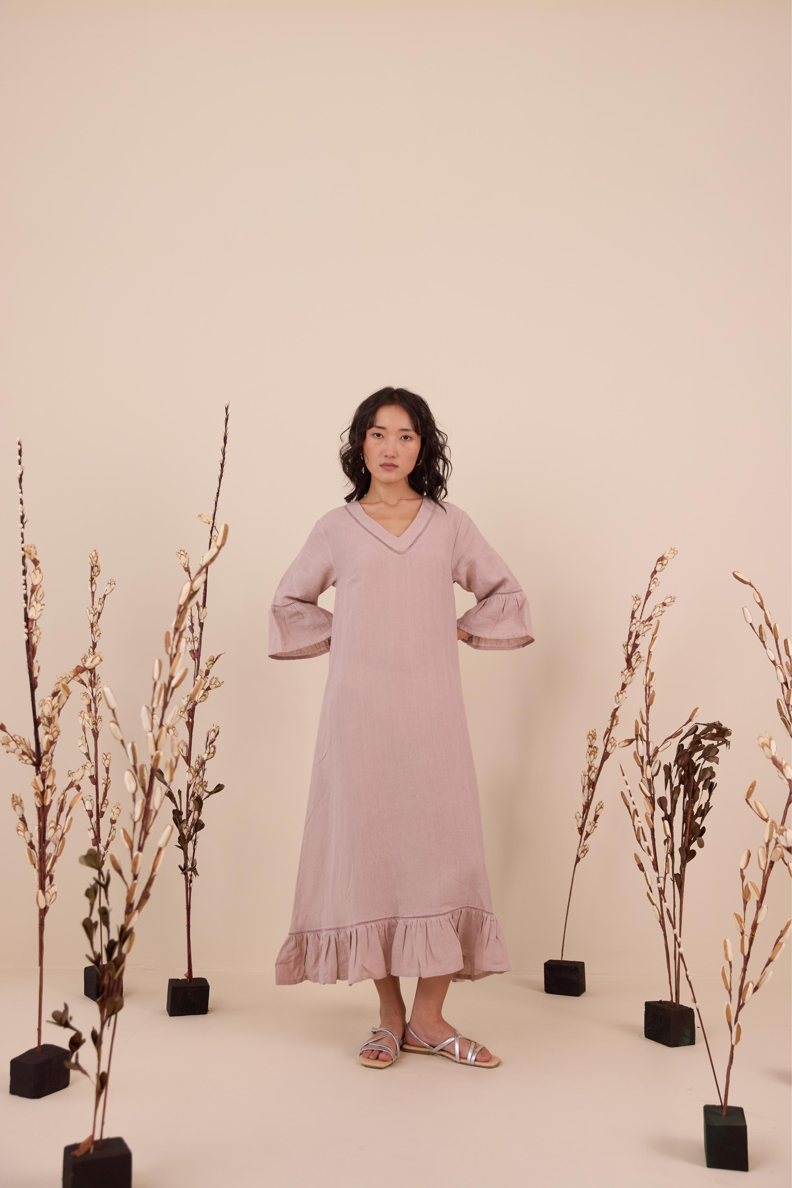 Linen Virelle Dress