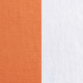 Sunset Orange + Angora White