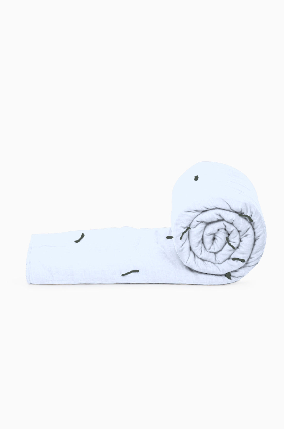 Linen Hand Tucked Quilt