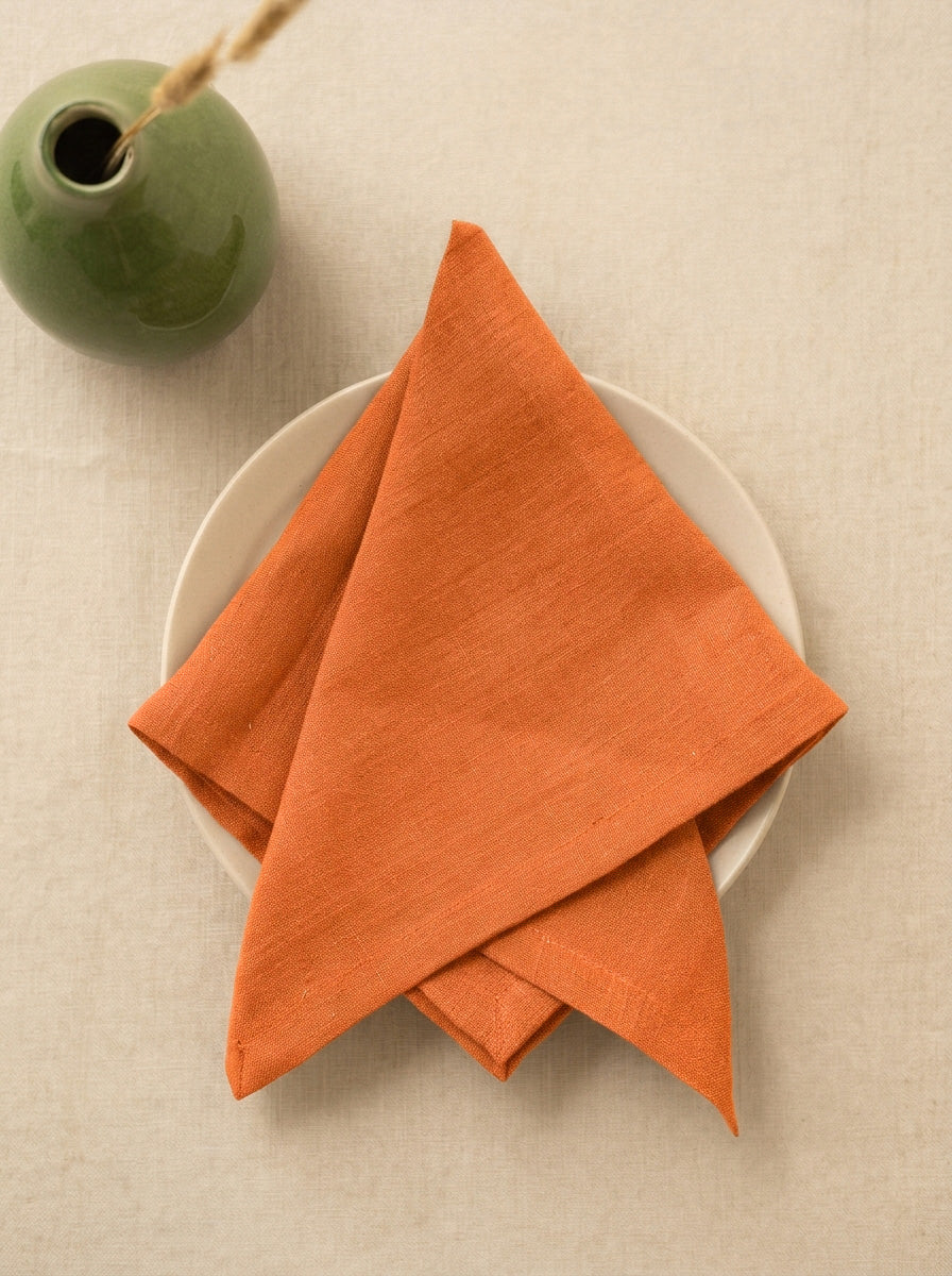 Linen Slumber Solid Napkin Set