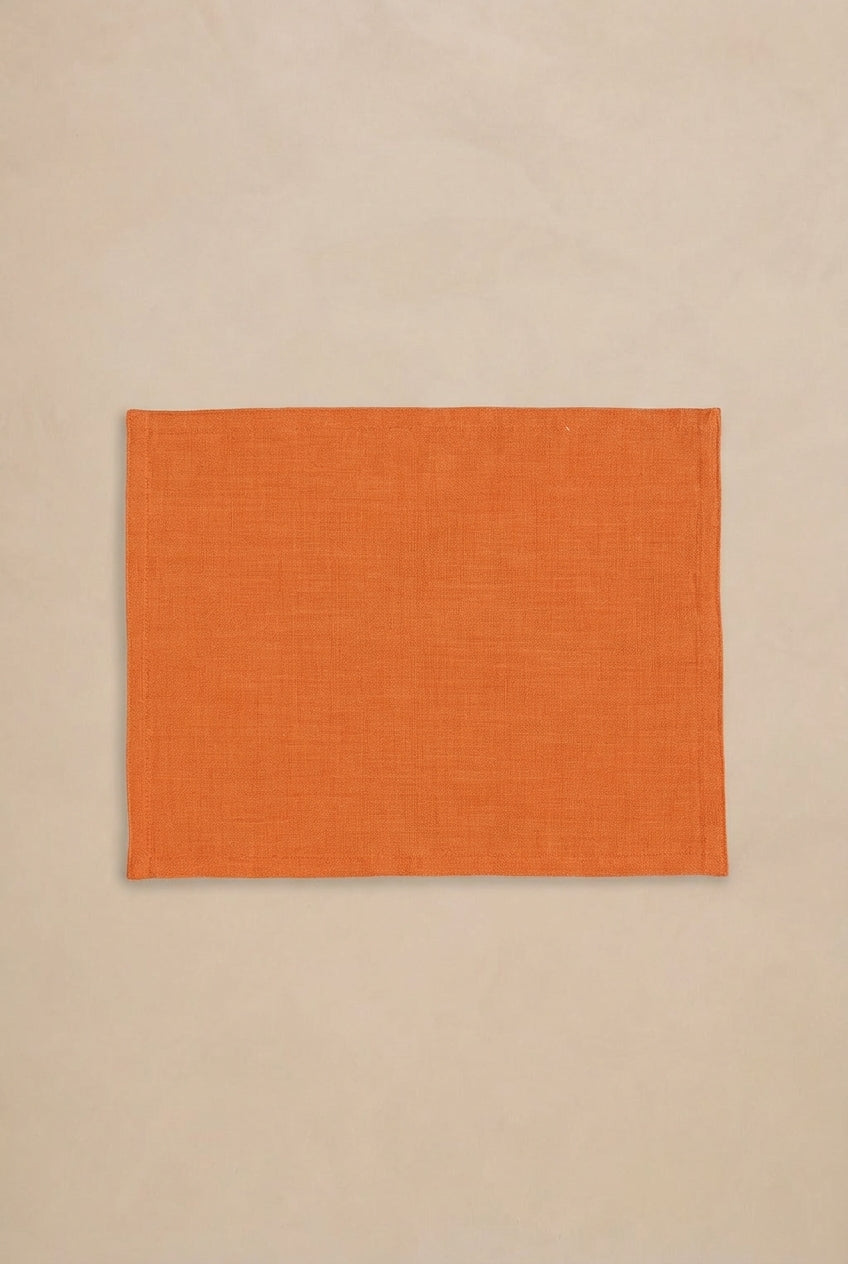 Linen Slumber Solid Placemat Set