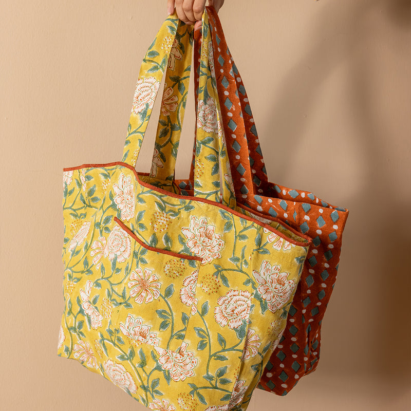 Linen Totes & Bags